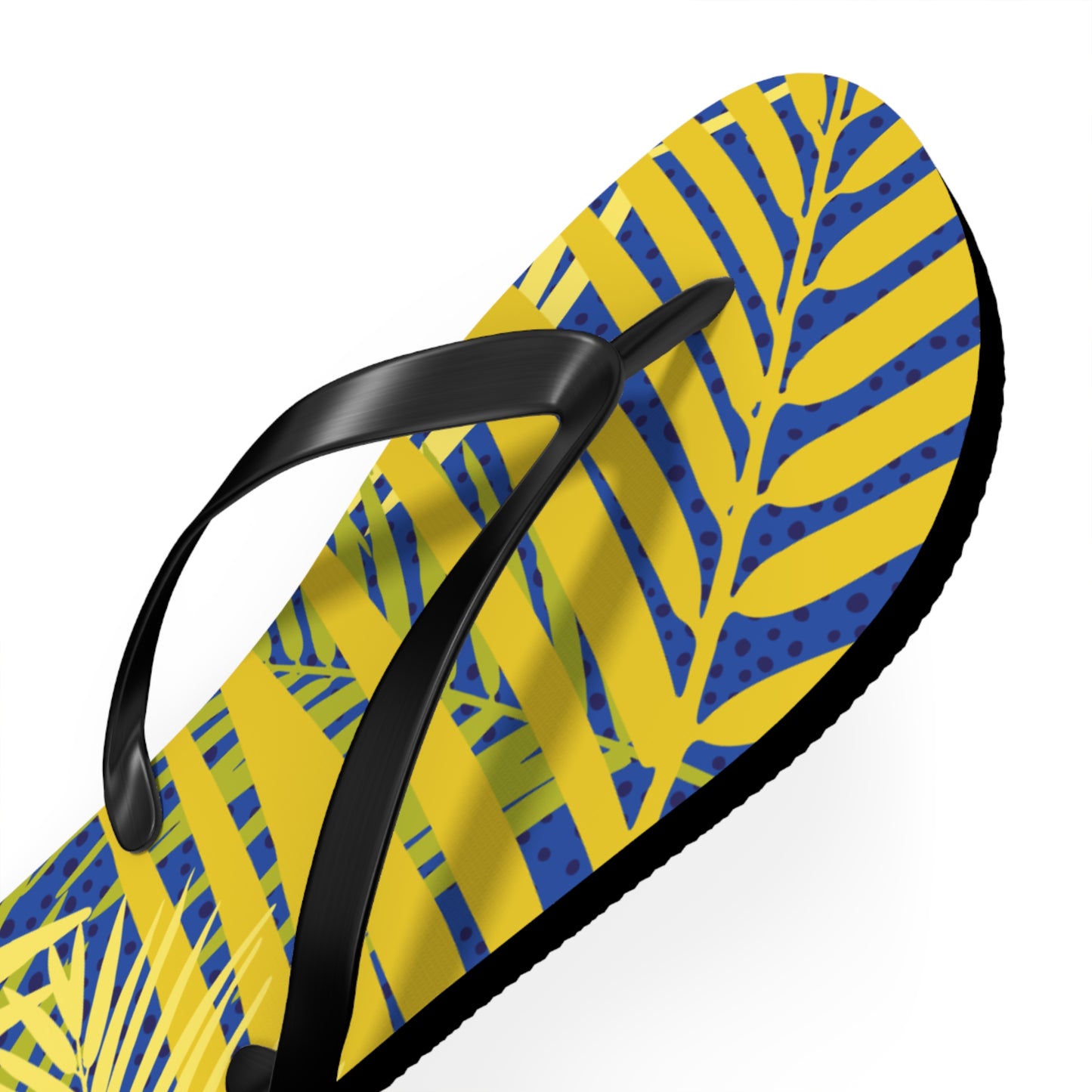 Dapper Palms Tropical Flip Flops