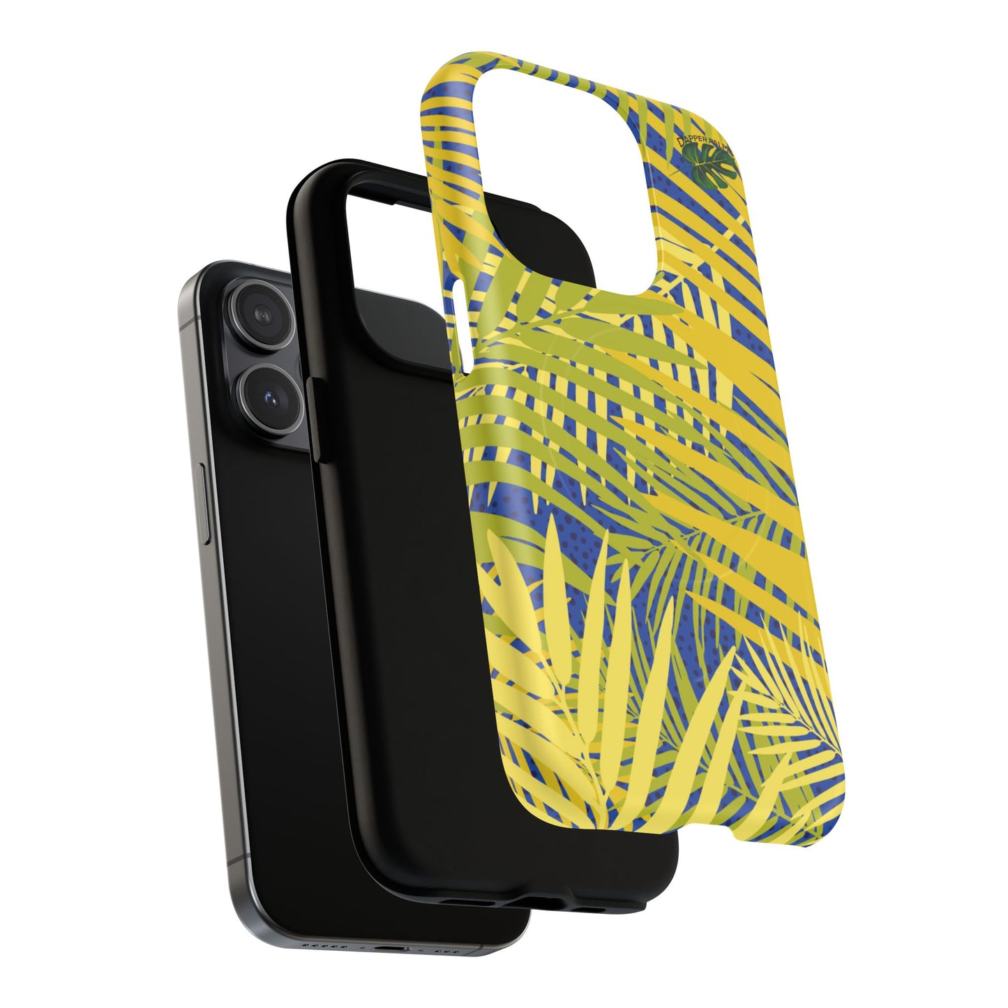Dapper Palms Tropical Vibe Tough Magnetic Phone Case - Stylish Protection for Your Device