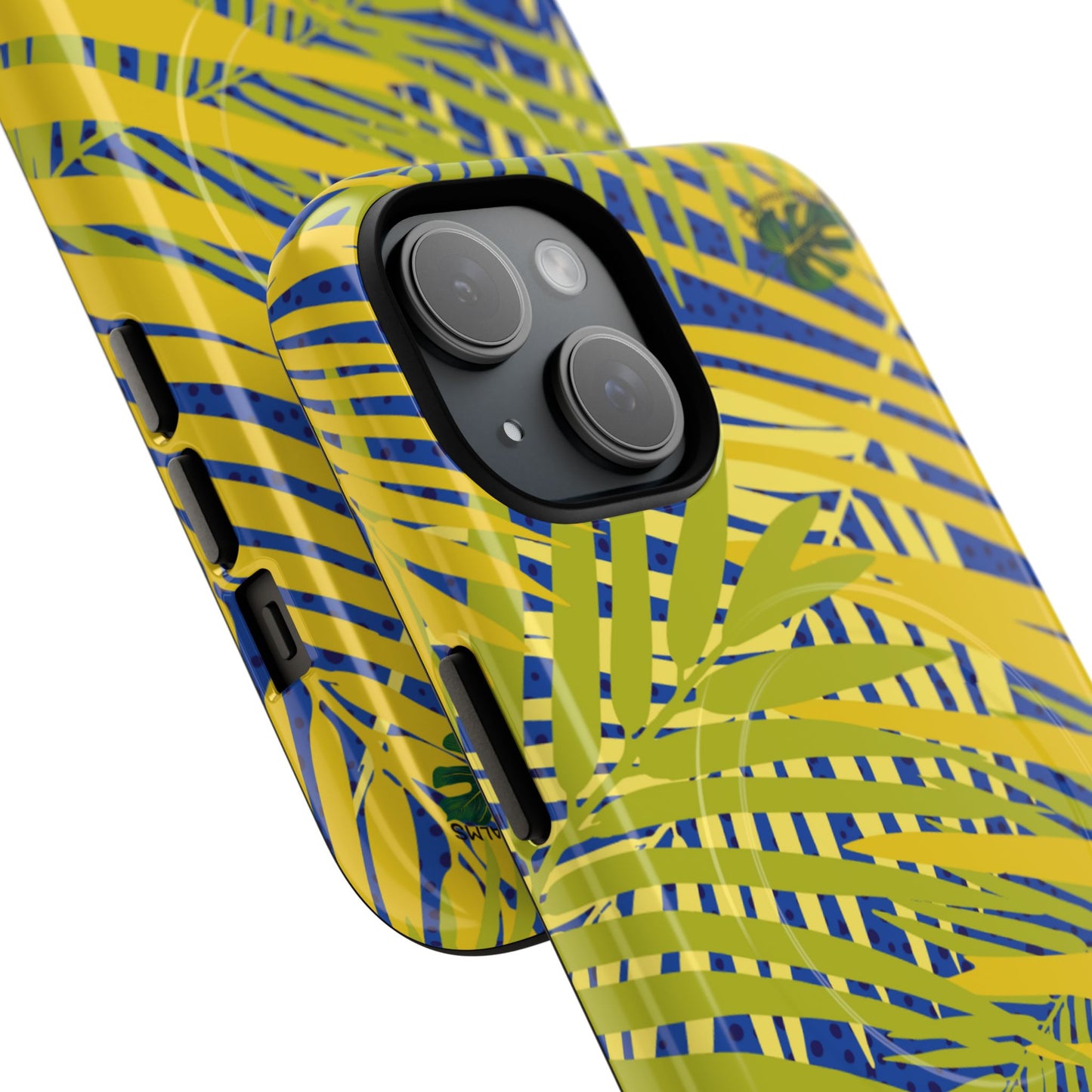 Dapper Palms Tropical Vibe Tough Magnetic Phone Case - Stylish Protection for Your Device