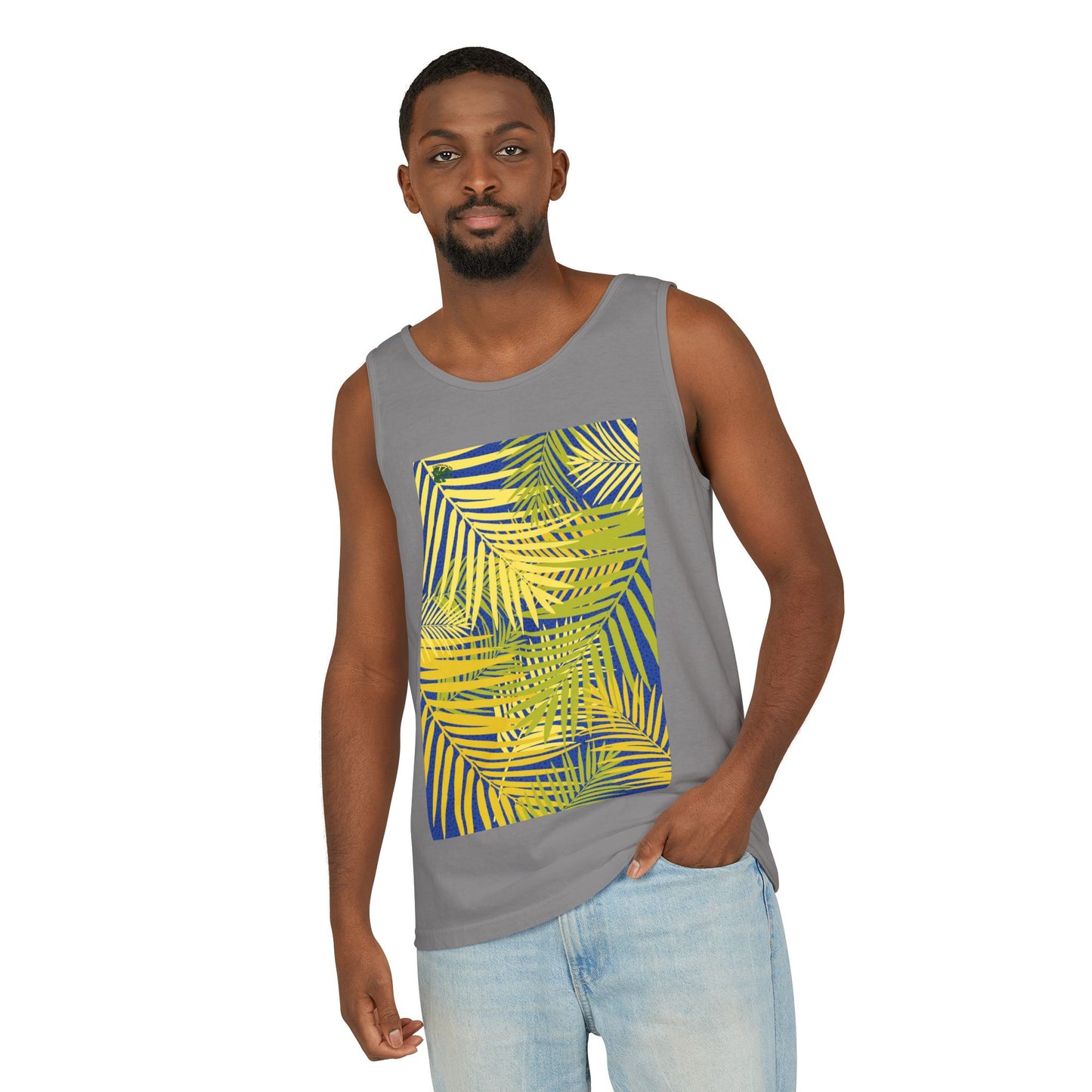 Dapper Palms Tropical Tank - Summer Vibes