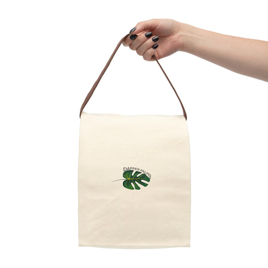 Dapper Palms Eco-Friendly Canvas Lunch Tote