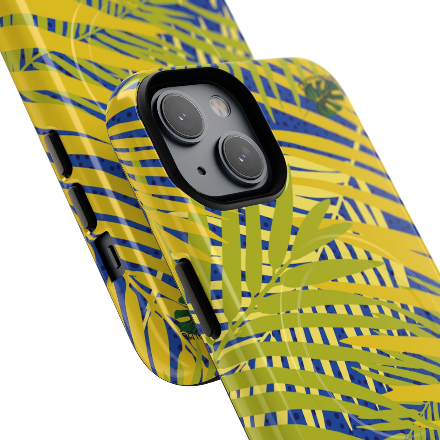 Dapper Palms Tropical Vibe Tough Magnetic Phone Case - Stylish Protection for Your Device