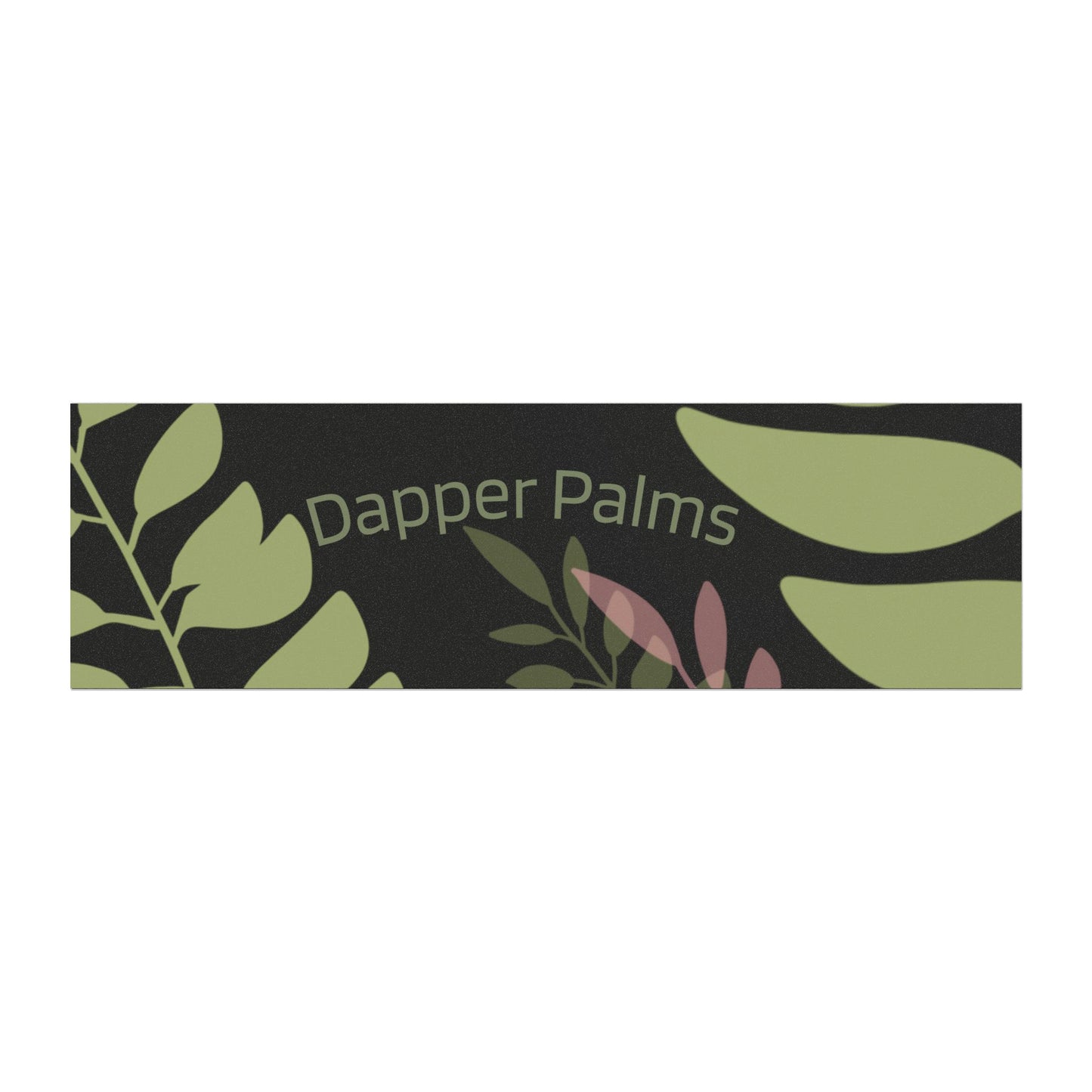 Dapper Palms Tropical Car Magnet