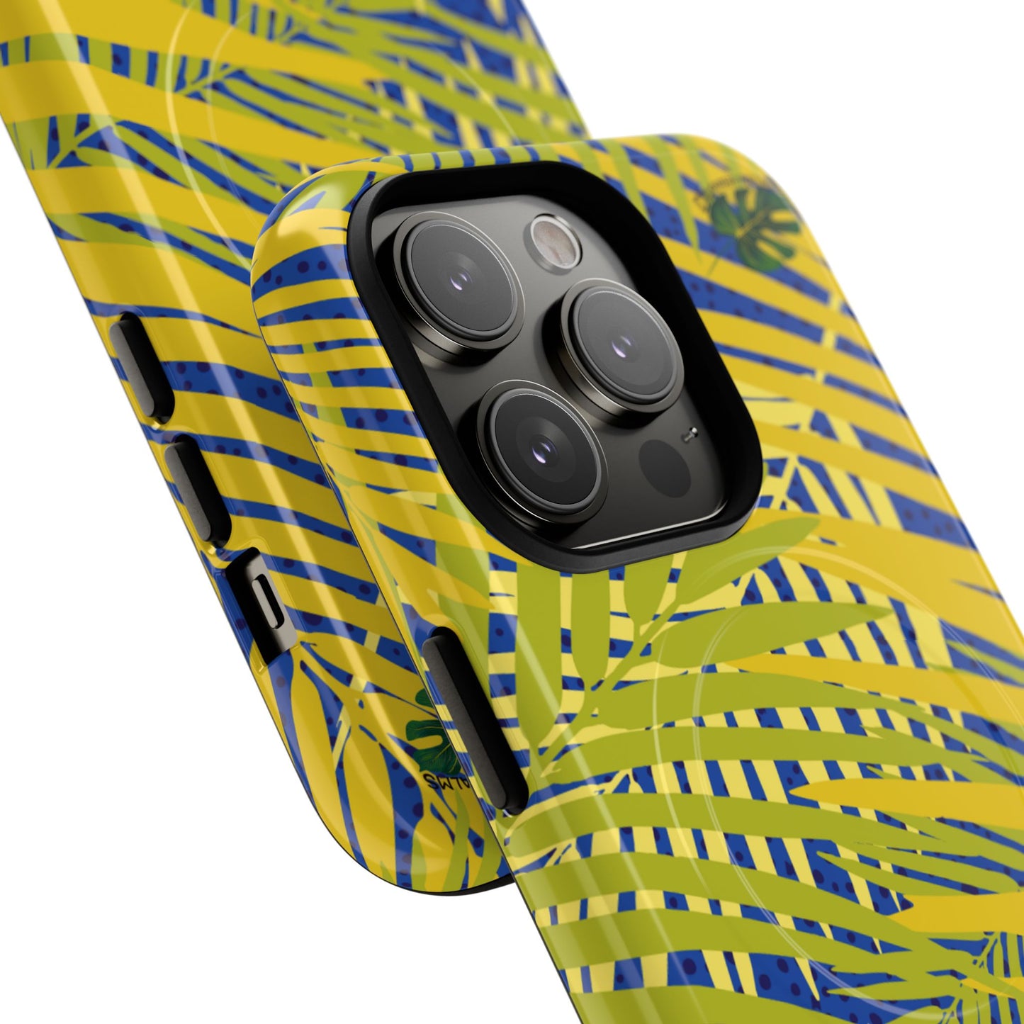 Dapper Palms Tropical Vibe Tough Magnetic Phone Case - Stylish Protection for Your Device