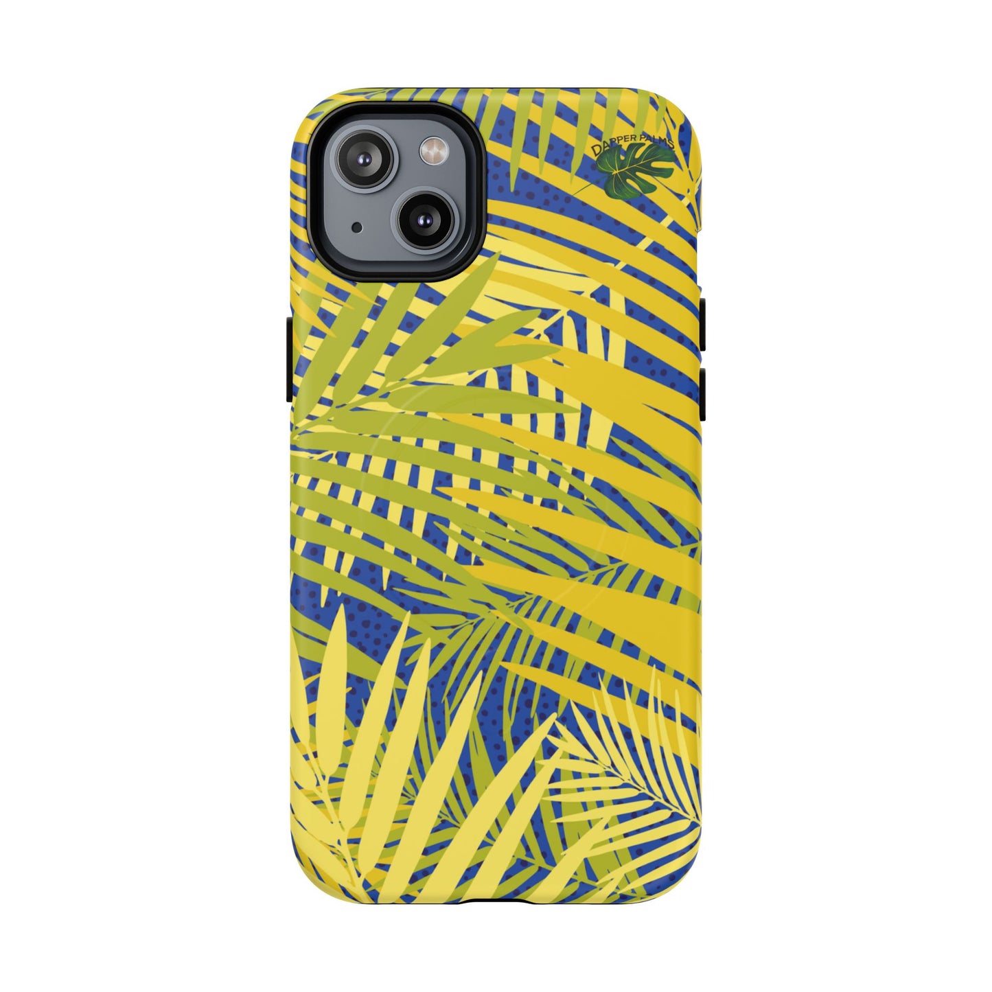 Dapper Palms Tropical Vibe Tough Magnetic Phone Case - Stylish Protection for Your Device