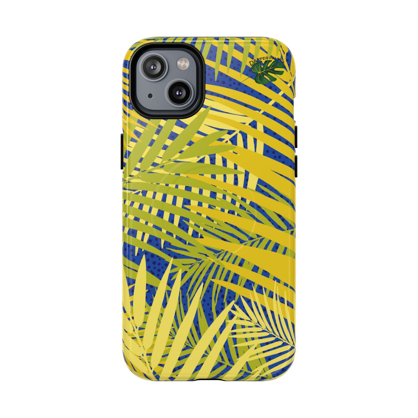 Dapper Palms Tropical Vibe Tough Magnetic Phone Case - Stylish Protection for Your Device