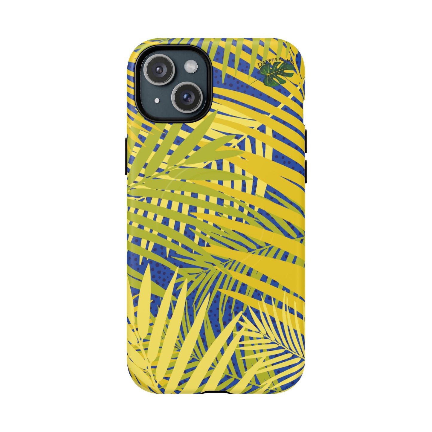 Dapper Palms Tropical Vibe Tough Magnetic Phone Case - Stylish Protection for Your Device