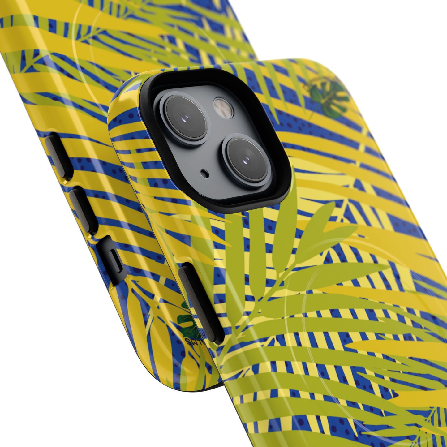 Dapper Palms Tropical Vibe Tough Magnetic Phone Case - Stylish Protection for Your Device