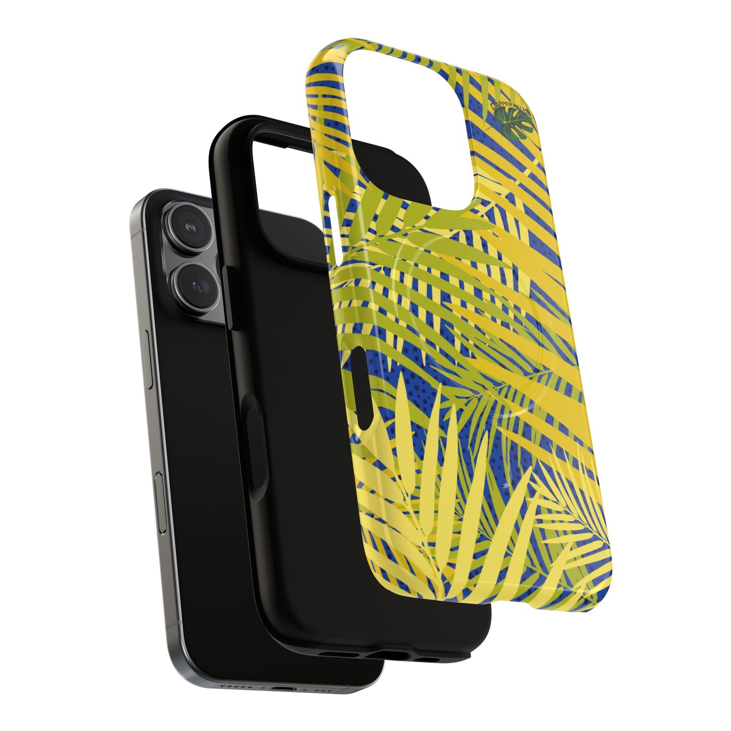 Dapper Palms Tropical Vibe Tough Magnetic Phone Case - Stylish Protection for Your Device