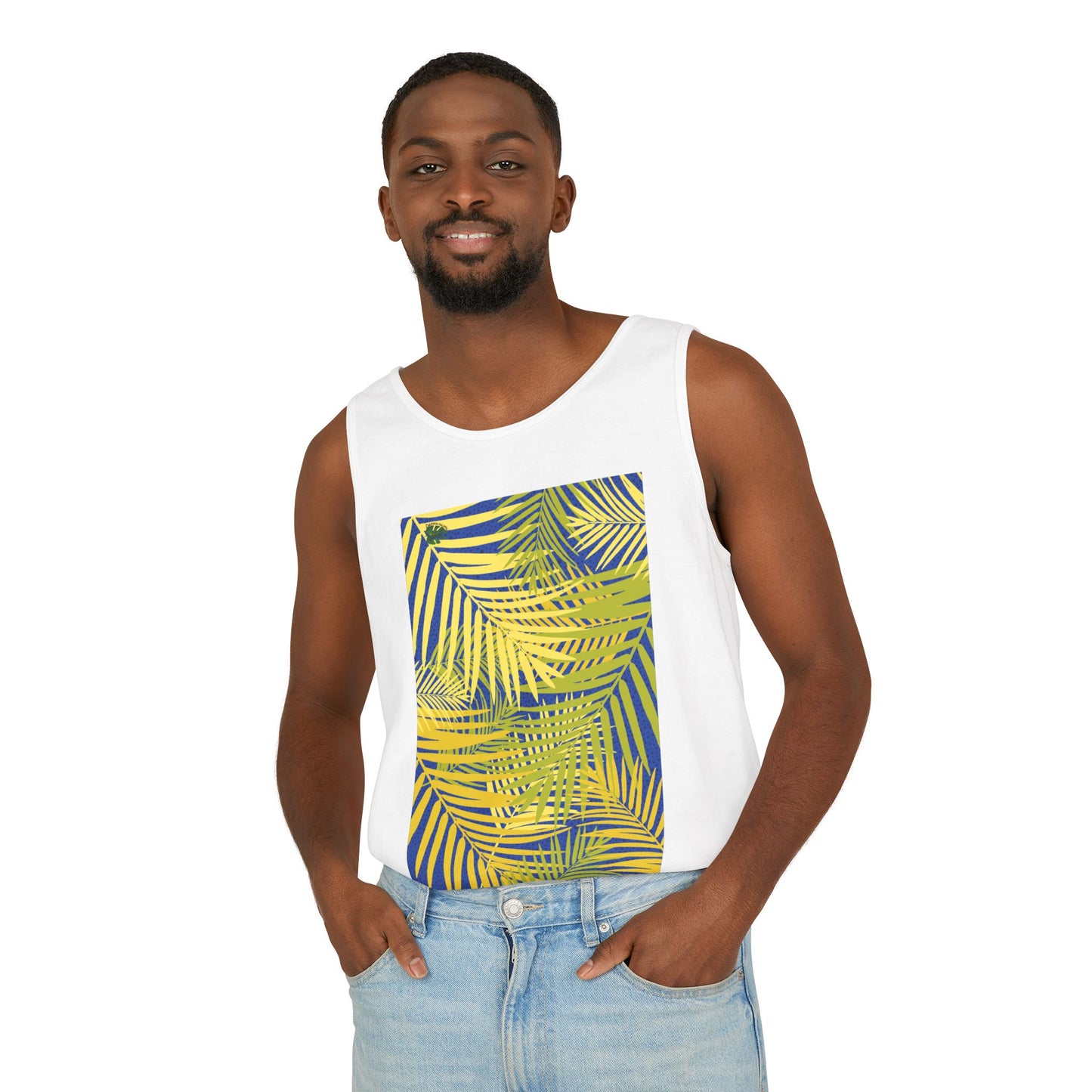 Dapper Palms Tropical Tank - Summer Vibes