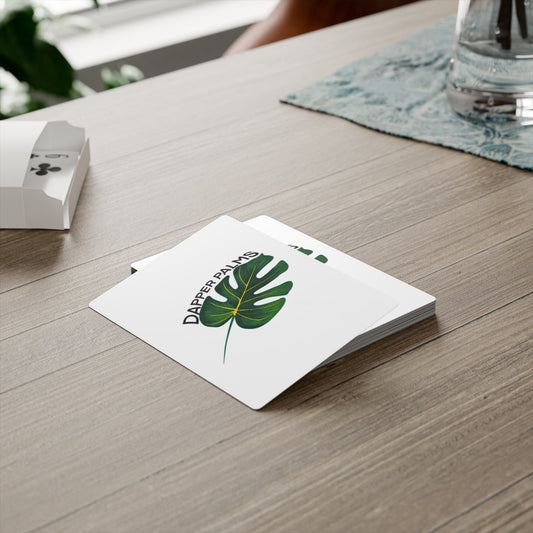 Dapper Palms Playing Cards