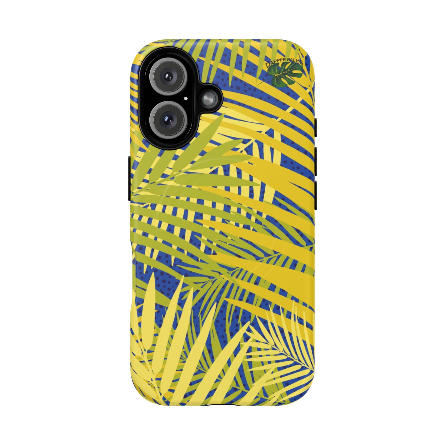 Dapper Palms Tropical Vibe Tough Magnetic Phone Case - Stylish Protection for Your Device