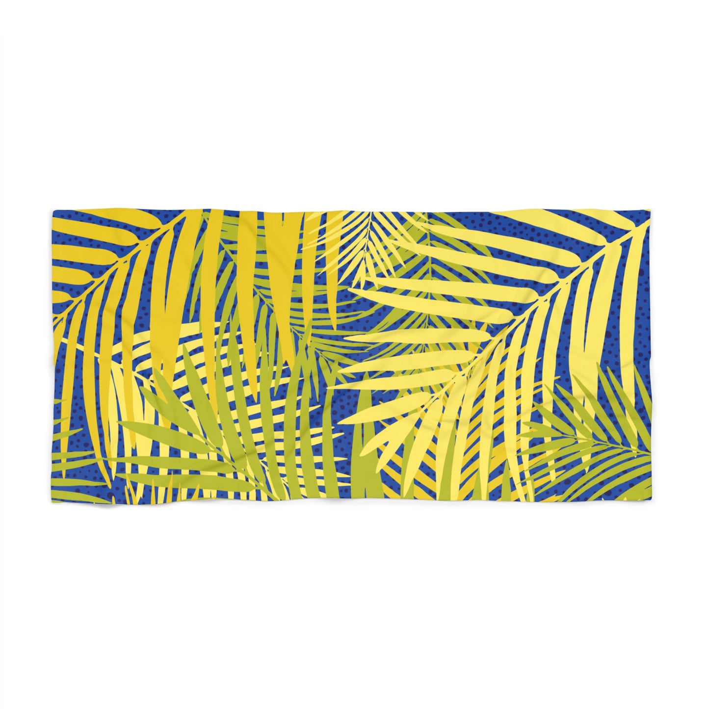 Dapper Palms Tropical Beach Towel